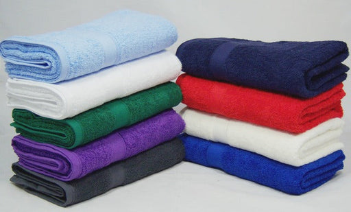 100% Cotton Bath Sheets 500gsm Pack of 3 Mixed Colours
