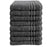 500 gsm Dark Grey Hand Towels Bulk Buy 100% Cotton Packs of 12, 48 and 72