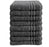 500 gsm Dark Grey Bath Towels Bulk Buy 100% Cotton Packs of 3, 6, 12 and 48