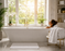 Luxury White Towels 750 GSM Extra Thick 100% Cotton Hand Towels & Bath Sheets