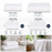Luxury White Towels 750 GSM Extra Thick 100% Cotton Hand Towels & Bath Sheets
