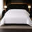 Caesar Duvet Cover 100% Cotton Sateen 400 Thread Count White