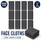 Dark Grey Face Towels Wash Cloths 100% Cotton 600 GSM – Thick Luxury Flannels