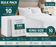 White 100% Cotton Duvet Cover Set Percale 200 Thread Count Bedding Single Double King Super King