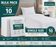 White 100% Cotton Duvet Cover Set Percale 200 Thread Count Bedding Single Double King Super King