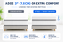Memory Foam Mattress Topper – 3 Inch, CertiPUR Certified, Luxury Easy-Fit Cover
