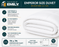 Emperor Duvet 290cm x 235cm. 3 Filling Types. 4.5 tog up to 13.5 tog