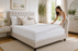 Fully Enclosed Quilted Mattress Protector Cover – Zipped Extra Deep Mattress Encasement