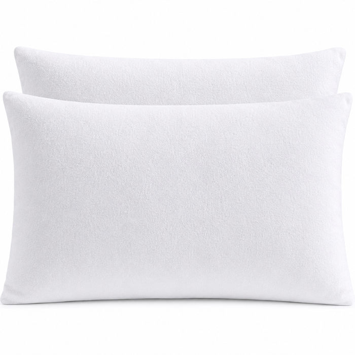 White Pillowcases - Standard, Super King, Emperor and 6FT Long Sizes