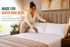 Super King Size Pillows 50 x 90 cm – Microfibre or Goose Feather Fill Large Bed Pillows