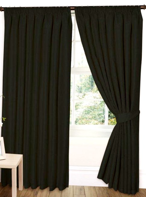Jacquard Curtain Pair Pencil Pleated Floral Design Fully Lined | 2 Colours