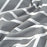 Microfibre Soft as Egyptian Cotton Printed Grey Herringbone Duvet Cover Sets