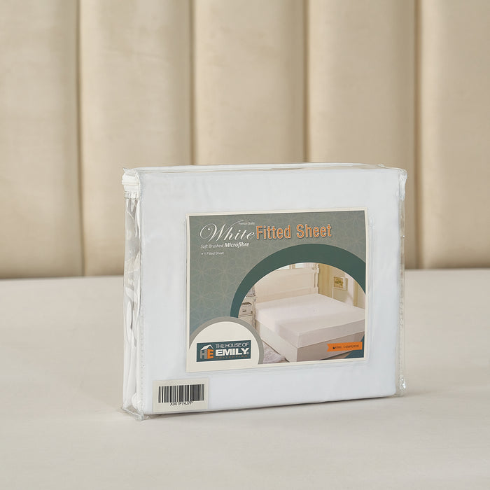 Microfibre Soft as Egyptian Cotton Extra Deep Fitted Sheet | 5 Bed Sizes