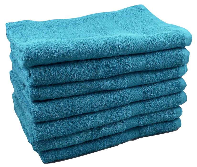 Turquoise Hand Towels 100% Cotton 400 gsm