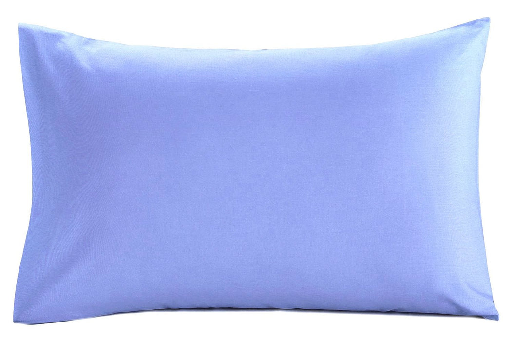 Plain Dyed Pillowcases - Standard and Super King Size - Choice of 10 Colours