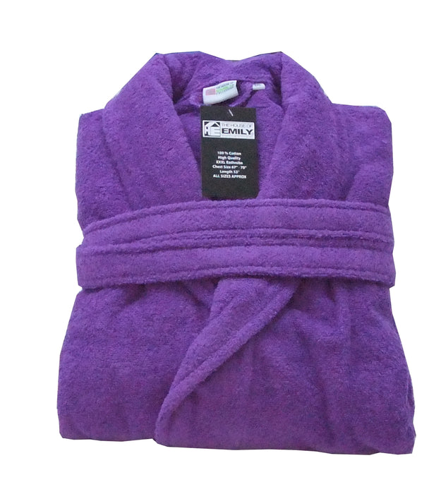 Terry Towelling Bathrobe Dressing Gown Hooded or Shawl, 100% Cotton, www.thehouseofemily.com Terry Towelling Bathrobe Dressing Gown Hooded or Shawl, 100% Cotton, www.thehouseofemily.com