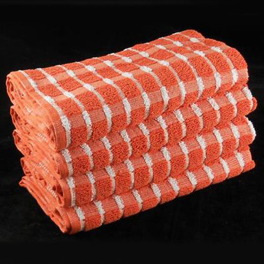 Extra Large Tea Towels 100 Cotton Superior Quality Pack of 4 6 Colo