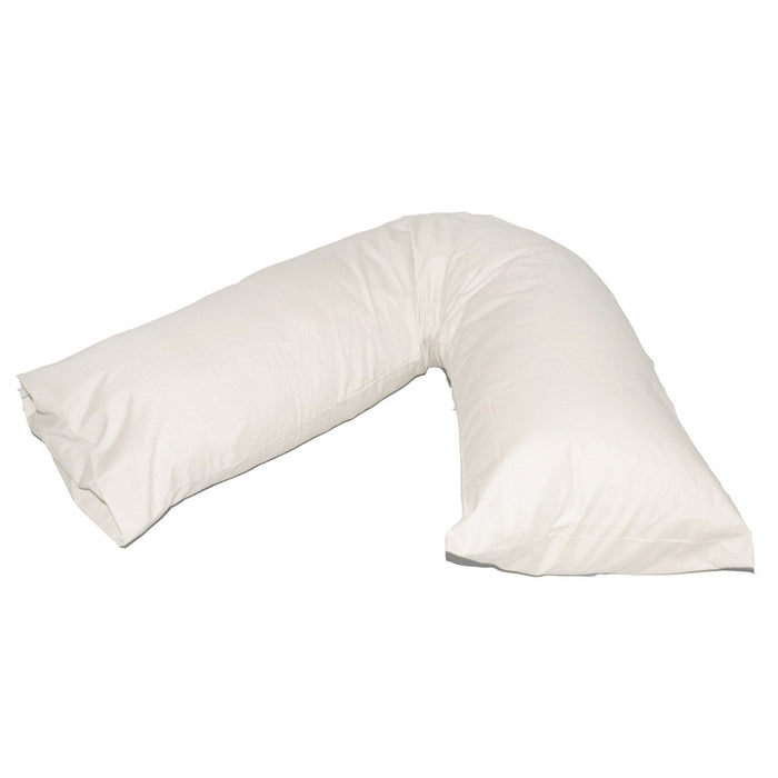 Cream Pillowcases - Standard, Super King and 6 FT Long Sizes